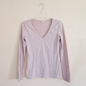 Pink long sleeve tee